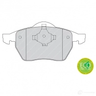 Тормозные колодки дисковые, комплект FERODO 2 1624 715943 FDB1167 21646 - Изображение 2