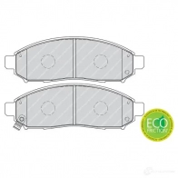 Тормозные колодки дисковые, комплект FERODO 716447 24228 242 27 FDB1997 - Изображение 3
