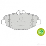 Тормозные колодки дисковые, комплект FERODO 23744 2374 3 716036 FDB1414 - Изображение 5