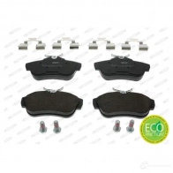 Тормозные колодки дисковые, комплект FERODO TBVLOVR 721663 245 78 FVR1772 - Изображение 3