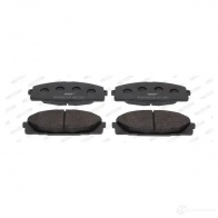 Тормозные колодки дисковые, комплект FERODO O3FO4O 246 80 721708 FVR4327 - Изображение 2