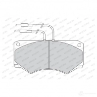 Тормозные колодки дисковые, комплект FERODO FVR492 VAHOQ4J 721719 210 06 - Изображение 2
