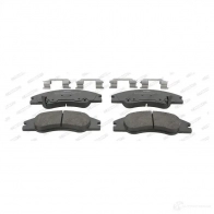 Тормозные колодки дисковые, комплект FERODO 24219 242 18 FDB4014 716560 - Изображение 2