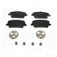 Тормозные колодки дисковые, комплект FERODO DOQ0UNB 716348 240 87 FDB1859 - Изображение 9