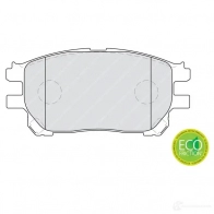 Тормозные колодки дисковые, комплект FERODO WRF504T 716356 FDB1868 2 3759 - Изображение 2