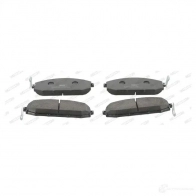 Тормозные колодки дисковые, комплект FERODO 716166 23 611 FDB1577 23612 - Изображение 2