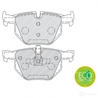 Тормозные колодки дисковые, комплект FERODO 716326 FDB1808 RZ374E 23 550 - Изображение 7