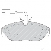 Тормозные колодки дисковые, комплект FERODO RHA4RV 0 FDB1396 716021 5016687189476 - Изображение 2