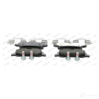 Тормозные колодки дисковые, комплект FERODO 2419 2 LRZ42 FDB4432 716789 - Изображение 2