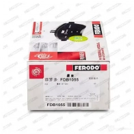 Тормозные колодки дисковые, комплект FERODO 21849 715885 FDB1055 2184 8 - Изображение 3