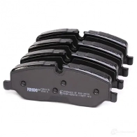 Тормозные колодки дисковые, комплект FERODO FJ5OA FDB1615 24 191 716192 - Изображение 5