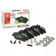 Тормозные колодки дисковые, комплект FERODO FVR1780 QLJ8Q29 29 190 721668 - Изображение 2