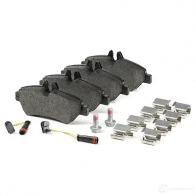 Тормозные колодки дисковые, комплект FERODO FVR1780 QLJ8Q29 29 190 721668 - Изображение 4
