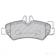 Тормозные колодки дисковые, комплект FERODO FVR1780 QLJ8Q29 29 190 721668 - Изображение 6