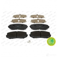 Тормозные колодки дисковые, комплект FERODO OJDWX FDB4060 243 46 716580 - Изображение 2