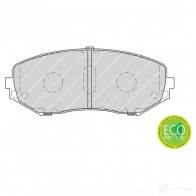 Тормозные колодки дисковые, комплект FERODO OJDWX FDB4060 243 46 716580 - Изображение 3