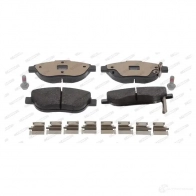Тормозные колодки дисковые, комплект FERODO 716801 23710 23 708 FDB4458 - Изображение 2