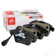 Тормозные колодки дисковые, комплект FERODO 721656 F3XD9 FVR1642 23 746 - Изображение 2