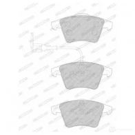 Тормозные колодки дисковые, комплект FERODO 721656 F3XD9 FVR1642 23 746 - Изображение 5