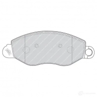 Тормозные колодки дисковые, комплект FERODO 5016687219173 FDB1461 KQ83 9 716075 - Изображение 2