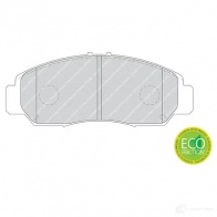 Тормозные колодки дисковые, комплект FERODO XVMEZF FDB1669 716238 2 3729 - Изображение 2