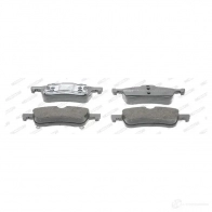 Тормозные колодки дисковые, комплект FERODO 2 3716 FDB1500 716106 23717 - Изображение 2