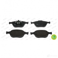Тормозные колодки дисковые, комплект FERODO 721654 FVR1568 23441 2 3440 - Изображение 3