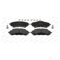 Тормозные колодки дисковые, комплект FERODO 2 5895 716873 25896 FDB4764 - Изображение 3
