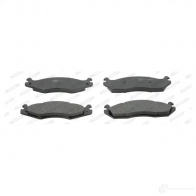 Тормозные колодки дисковые, комплект FERODO 717122 QKNKJHI 21 820 FDB920 - Изображение 2