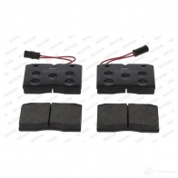 Тормозные колодки дисковые, комплект FERODO 721723 FVR511 2104 8 21188 - Изображение 3
