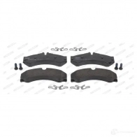 Тормозные колодки дисковые, комплект FERODO 721672 FVR1879 M52YZ1 29 153 - Изображение 3