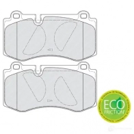 Тормозные колодки дисковые, комплект FERODO FDB4055 QNWMZD 23 960 716575 - Изображение 2