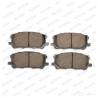 Тормозные колодки дисковые, комплект FERODO 23 989 OR58Q0 FDB1715 716272 - Изображение 7