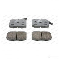 Тормозные колодки дисковые, комплект FERODO FVR713 290 38 FDB713 721738 - Изображение 3