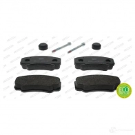 Тормозные колодки дисковые, комплект FERODO 239 21 721642 FVR1480 FDB1480 - Изображение 3