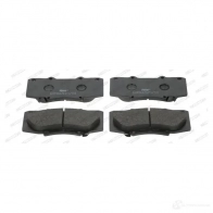 Тормозные колодки дисковые, комплект FERODO 25210 FDB4715 25 209 716863 - Изображение 2