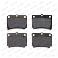 Тормозные колодки дисковые, комплект FERODO 23 593 23594 FDB1570 716161 - Изображение 7
