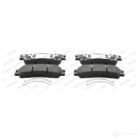 Тормозные колодки дисковые, комплект FERODO 716195 FDB1619 24047 2404 6 - Изображение 2