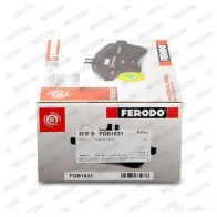 Тормозные колодки дисковые, комплект FERODO 2414 1 FDB1631 24142 716206 - Изображение 3