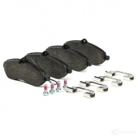 Тормозные колодки дисковые, комплект FERODO 24 595 24608 FVR1771 721662 - Изображение 4