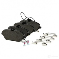 Тормозные колодки дисковые, комплект FERODO 716276 24174 241 33 FDB1726 - Изображение 4