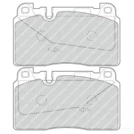 Тормозные колодки дисковые, комплект FERODO FDB4908 CASAZ 2 5643 1210109519 - Изображение 6