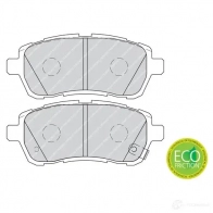 Тормозные колодки дисковые, комплект FERODO FDB4110 549CBE5 24 283 716604 - Изображение 2