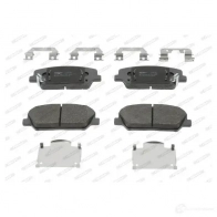 Тормозные колодки дисковые, комплект FERODO 24 915 24916 FDB4703 716859 - Изображение 2