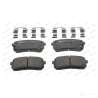 Тормозные колодки дисковые, комплект FERODO FVE9S 716608 24 599 FDB4114 - Изображение 3