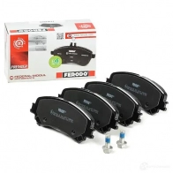 Тормозные колодки дисковые, комплект FERODO 223 47 4G6QS8 FDB4869 1210109429 - Изображение 2