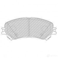 Тормозные колодки дисковые, комплект FERODO 223 47 4G6QS8 FDB4869 1210109429 - Изображение 5