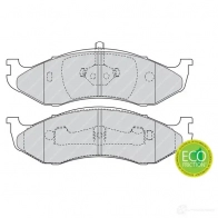 Тормозные колодки дисковые, комплект FERODO 715954 A5BXKX FDB1267 2 1822 - Изображение 2