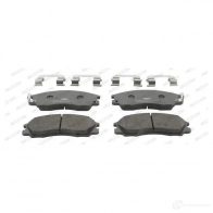 Тормозные колодки дисковые, комплект FERODO DKN2V 240 59 FDB1670 716240 - Изображение 2