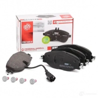 Тормозные колодки дисковые, комплект FERODO 2508 6 716790 25683 FDB4433 - Изображение 2